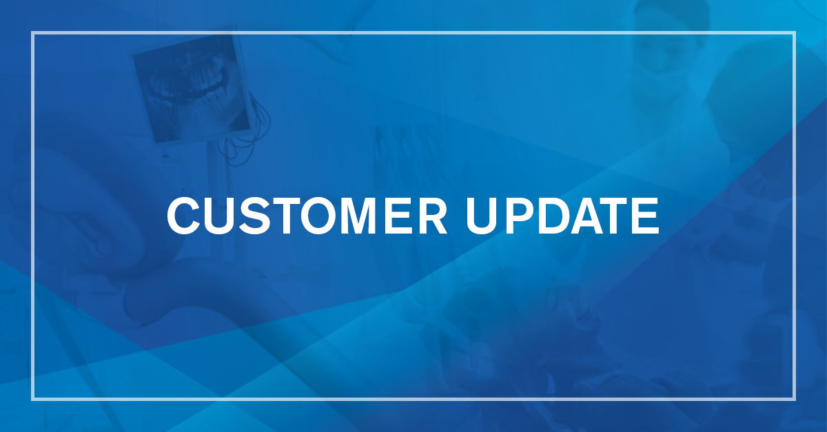 An Update for Our Customers (6/3)